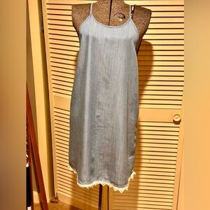 Summer chambray dress.
